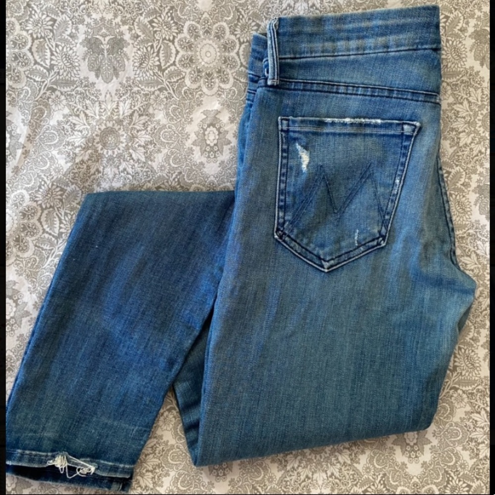 MOTHER The Looker Skinny Stretch Jeans